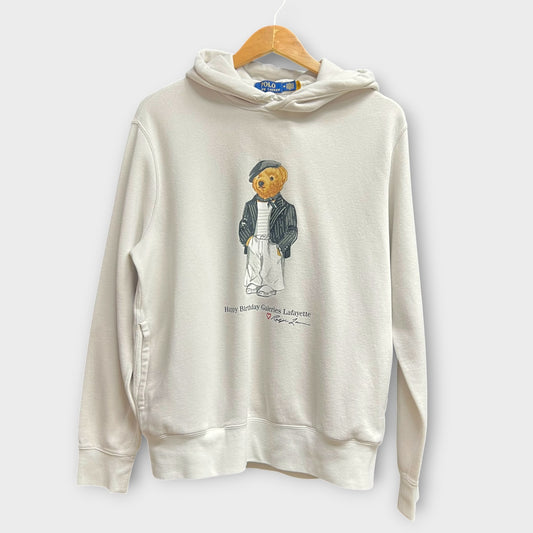 Hoodie Polo Bear Ralph Lauren Blanc - M