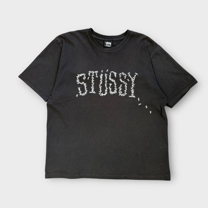 T-shirt Stussy "ants tee" noir - L