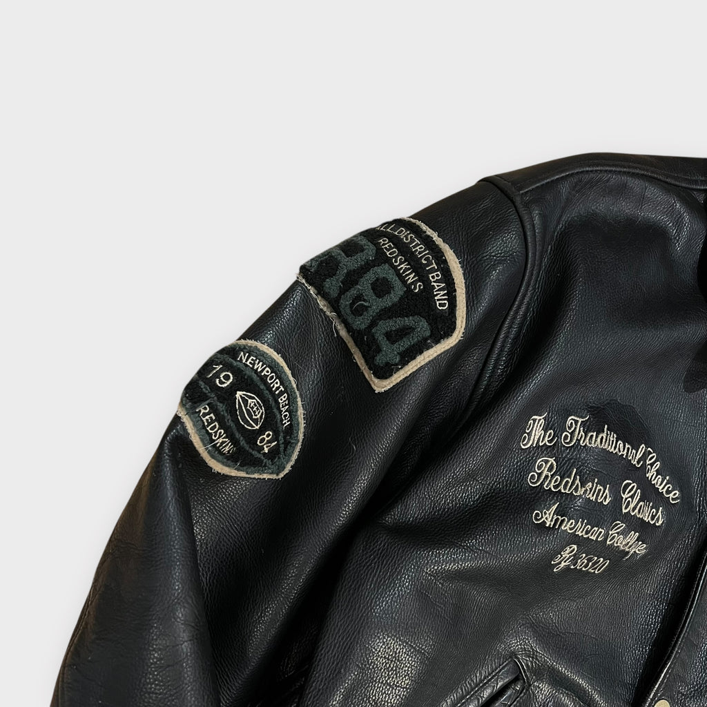 Veste En Cuir Redskins Noir - XL