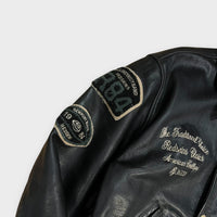 Veste En Cuir Redskins Noir - XL