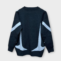 Pull marque indé gris - M