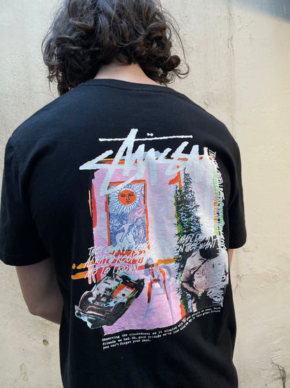 T-shirt Stussy Daydream noir - XL