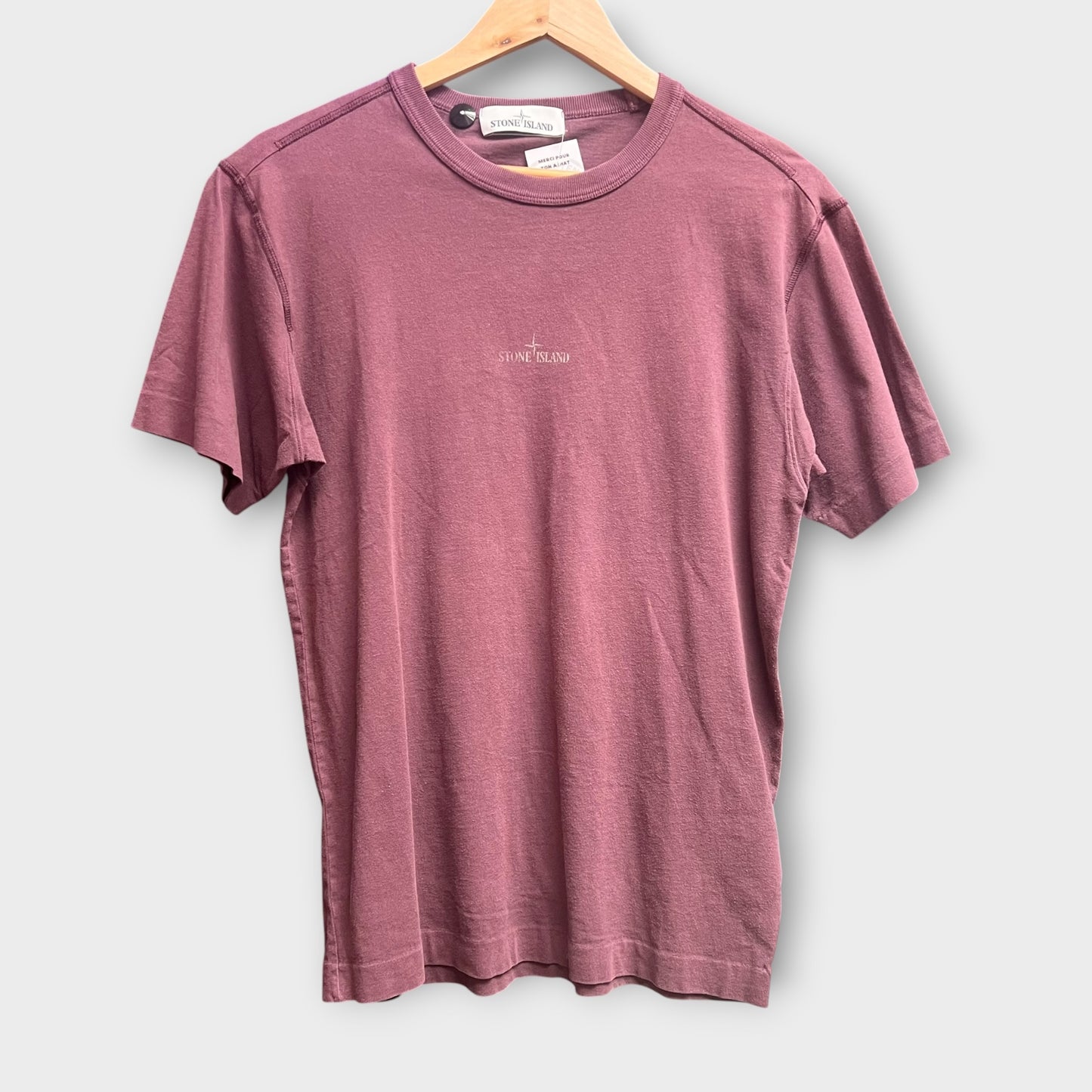T-shirt Stone Island bordeaux - S