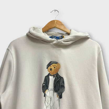 Hoodie Polo Bear Ralph Lauren Blanc - M