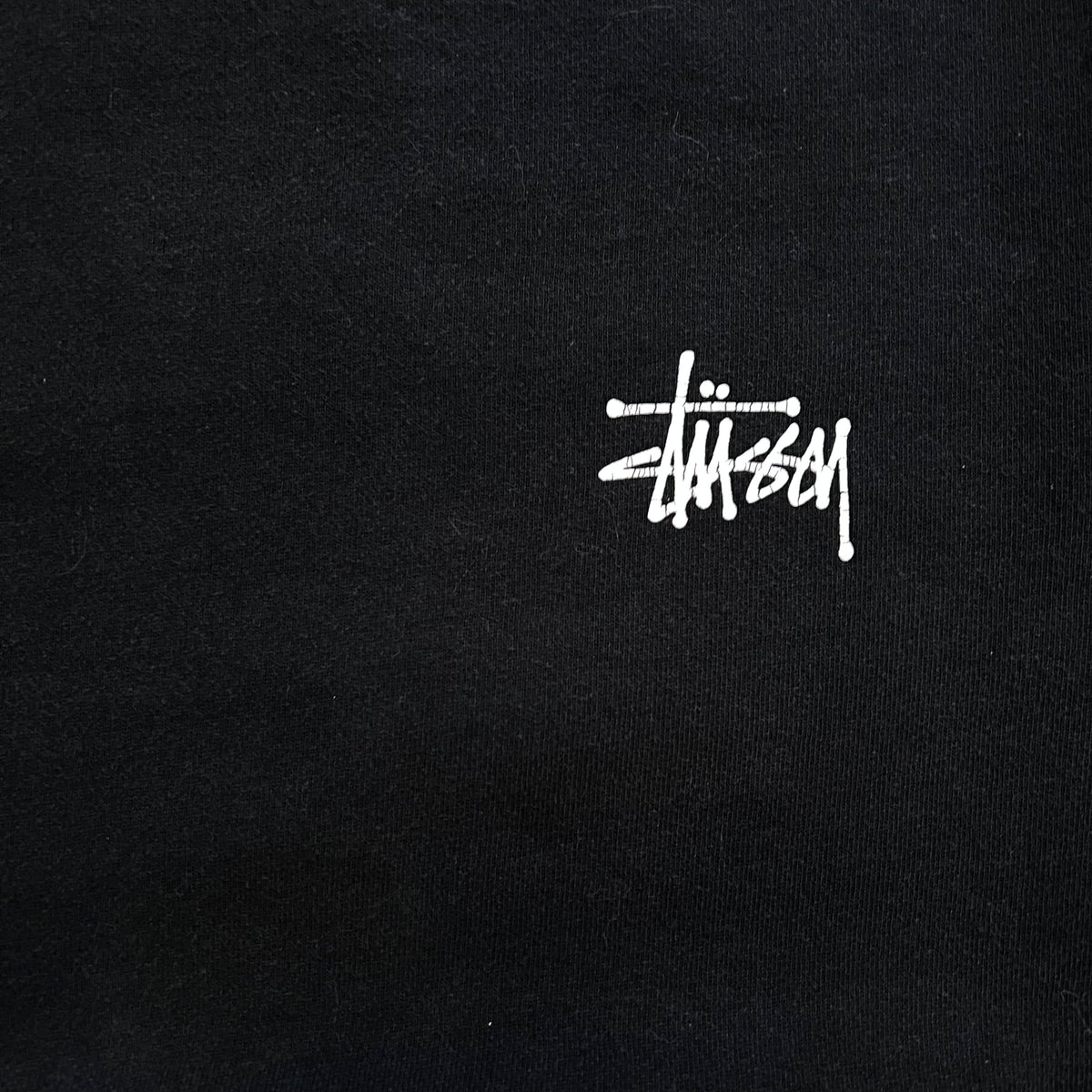 Sweat Stussy Basic Noir - M