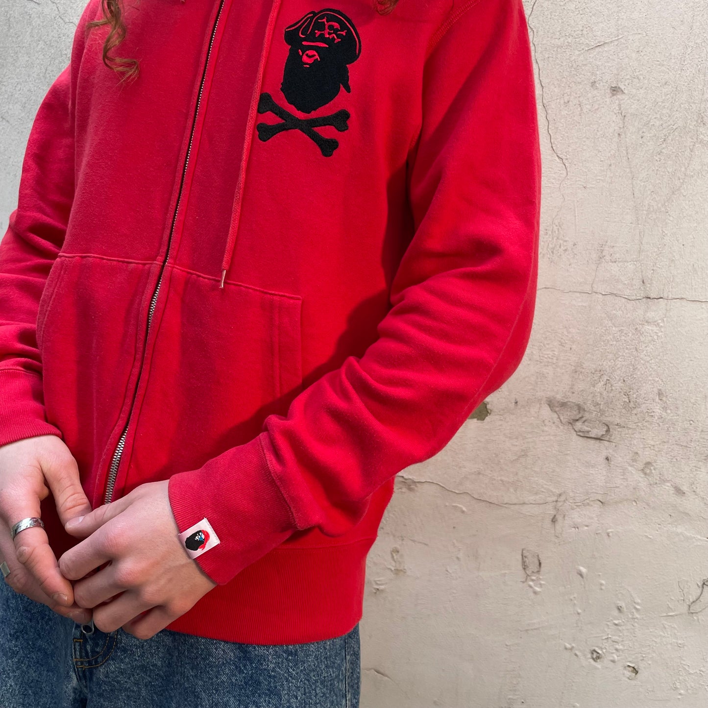 Veste Bape Pirate rouge - L