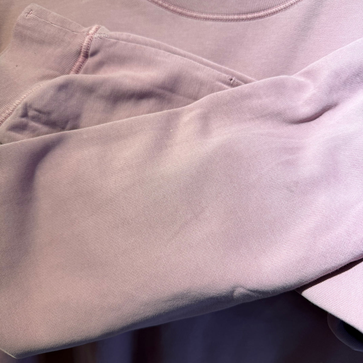 Sweat Rose Stone Island - XXL (usure aux manches)