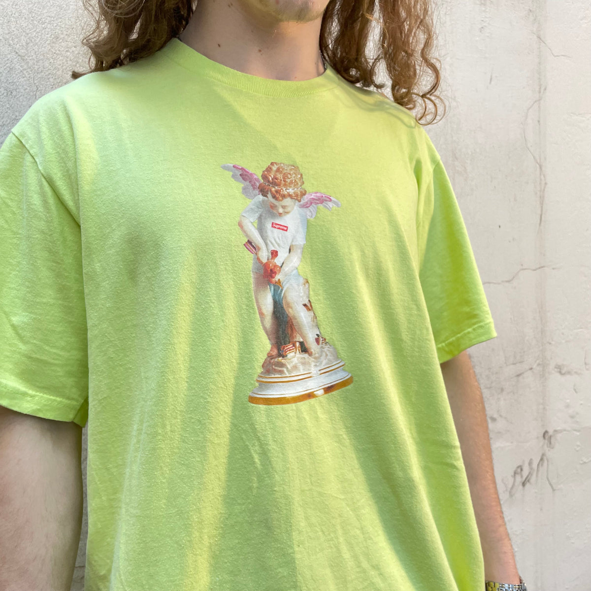 Supreme Cupidon tee vcert (taché) - L