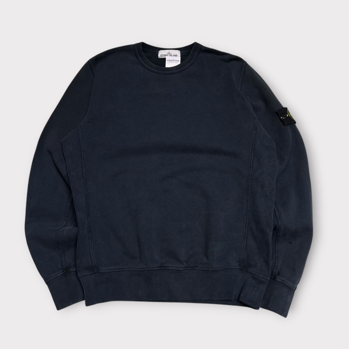 Sweat Stone Island Noir - L