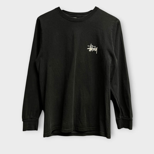 T-shirt Stussy Manche Longues Noir - S