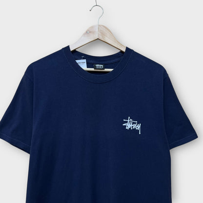 Basic tee Stussy bleu marine - M