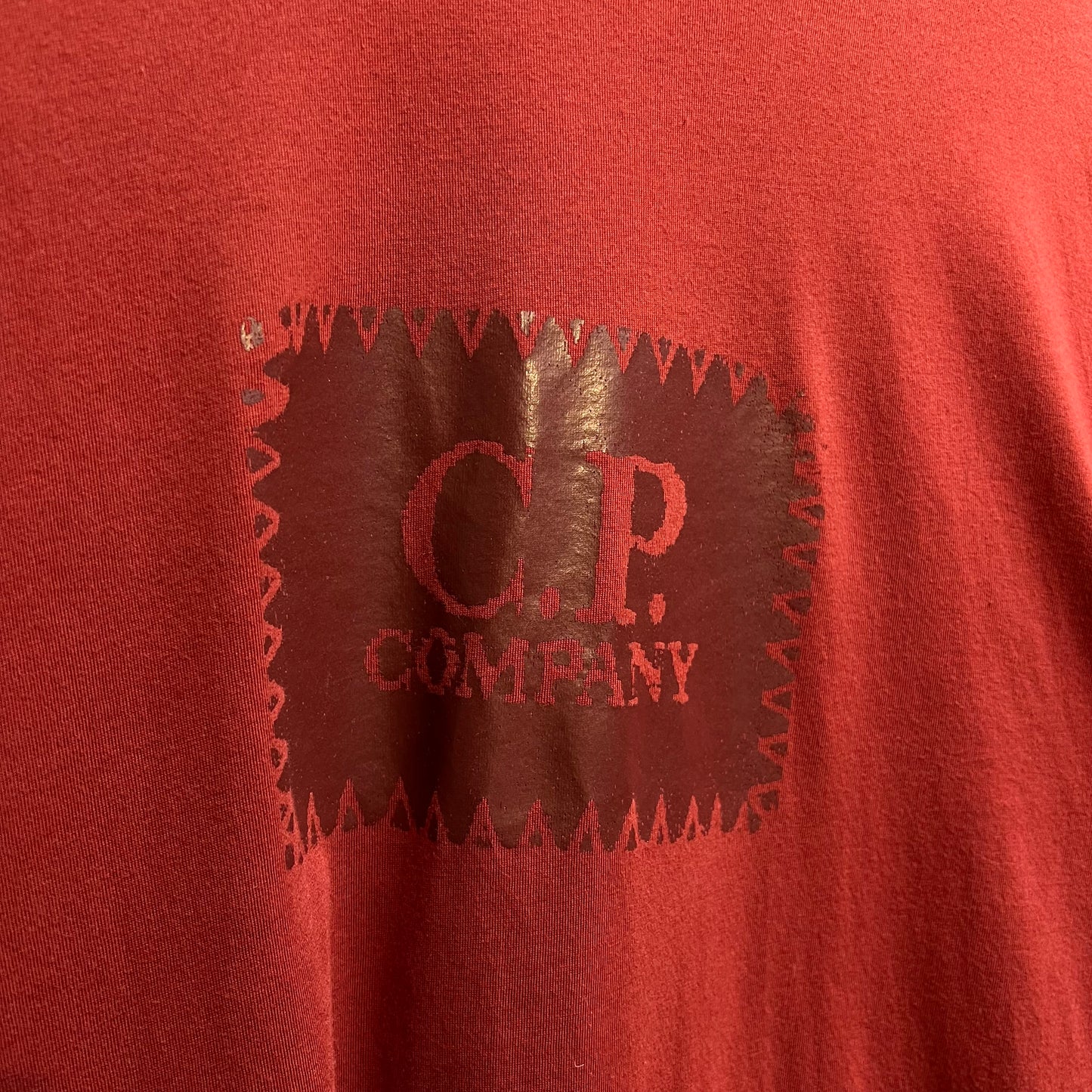 T-Shirt Manche Longue Rouge Cp Company - L