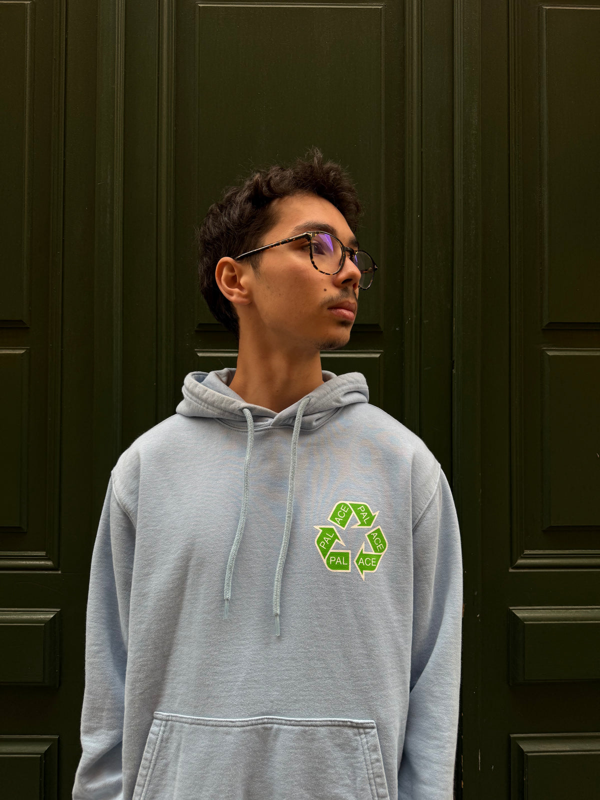 Hoodie Palace "P-cycle hood" bleu - M 
valeur 300€