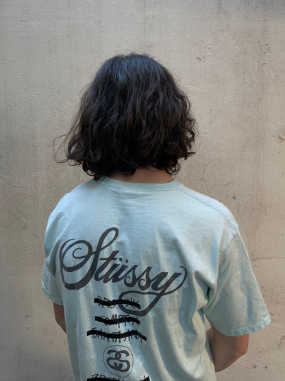 T-shirt Stussy Turquoise - XL