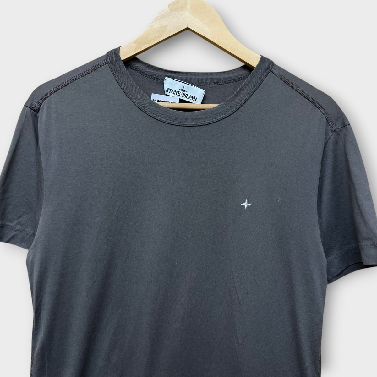 T-shirt Stone Island gris - S