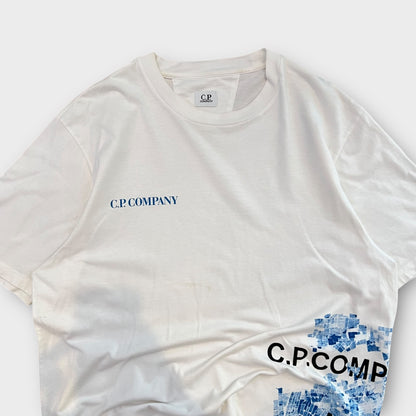 T-Shirt Cp Company Blanc - XL