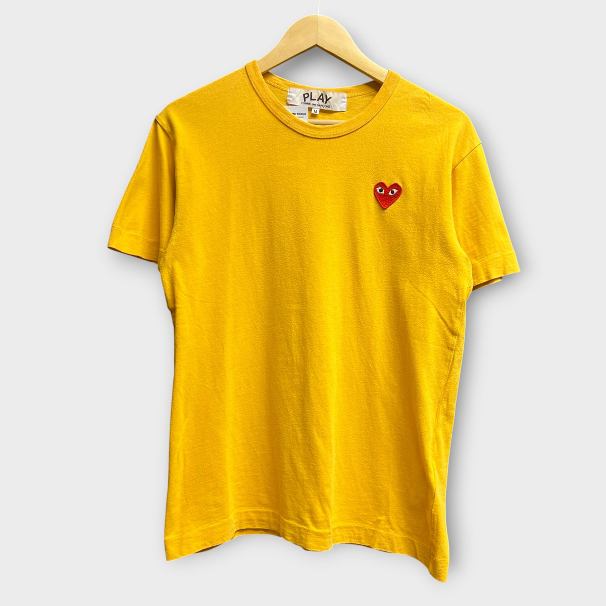 T-shirt Comme des Garçons jaune - M