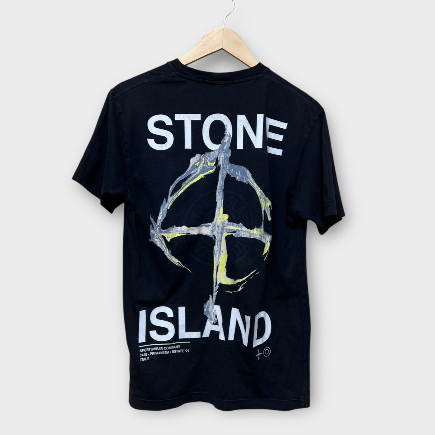 T-shirt Stone Island noir - S