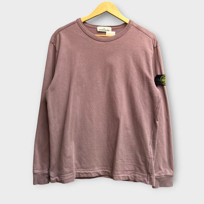 Sweat Fin Stone Island Rose  - L