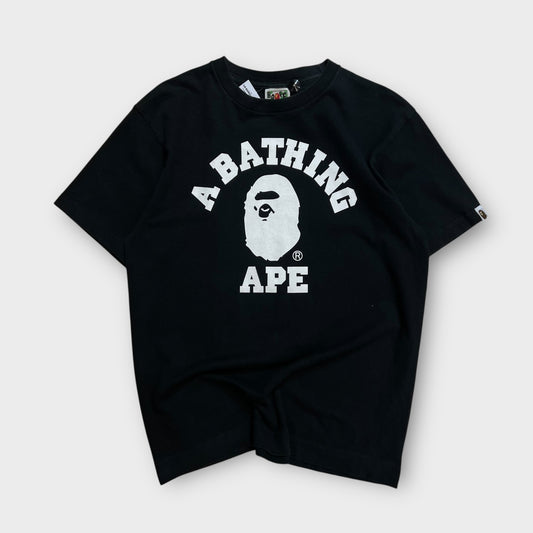 T-shirt Bape College Logo Noir - M