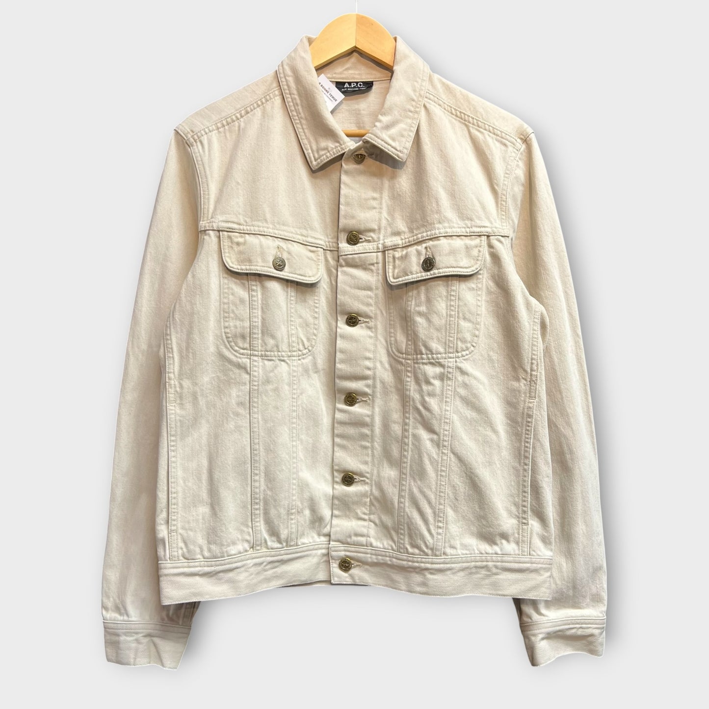 Veste En Jeans APC Beige - M
