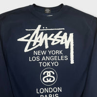 Sweat Stussy Bleu - M
