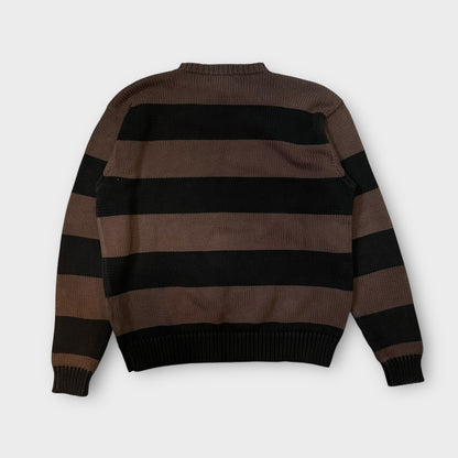 Pull Ralph Lauren Rayé marron / Noir - L