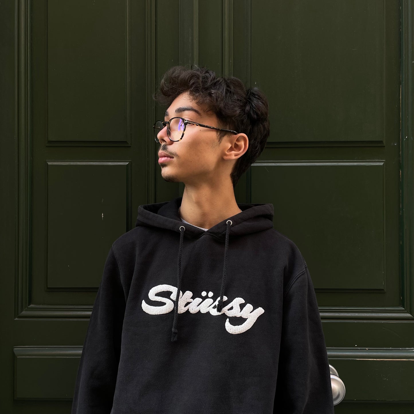 Stussy Black Hoodie - M