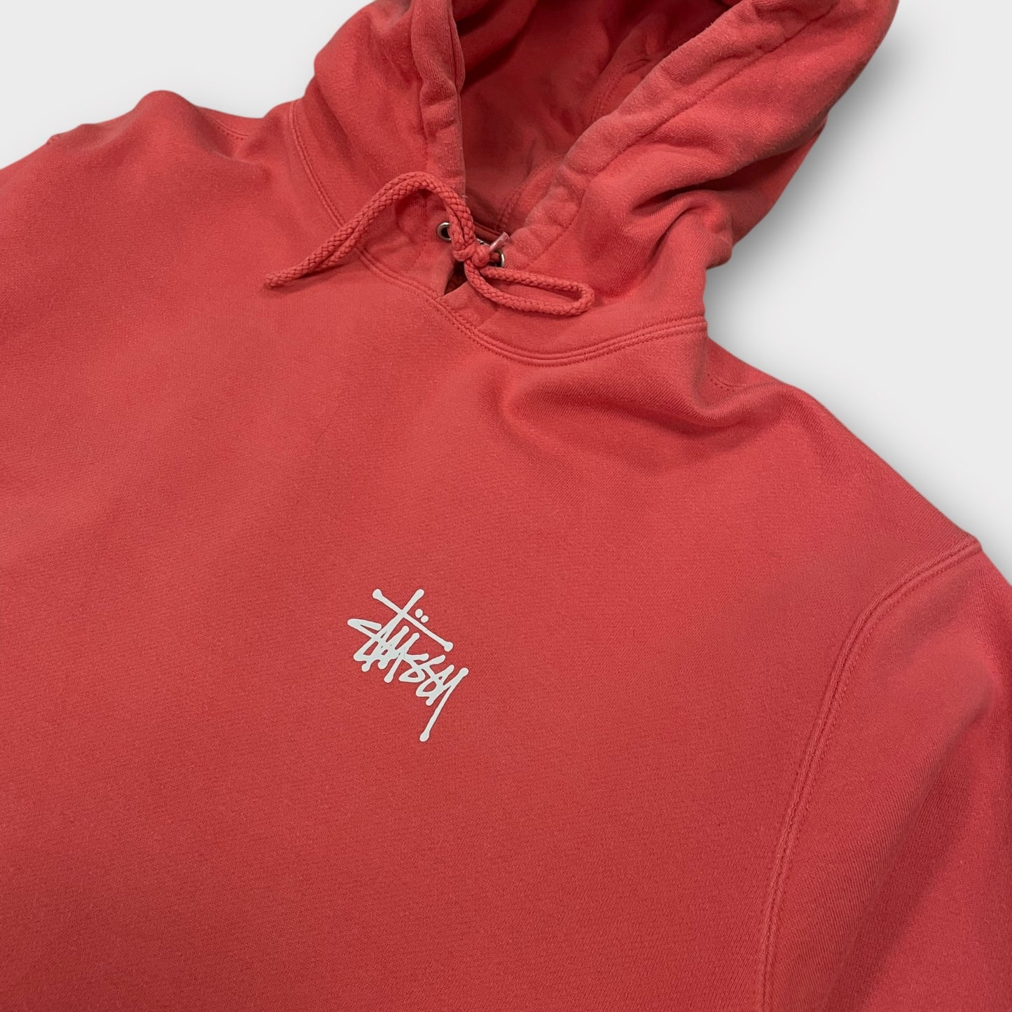 Classic logo Hoodie Stussy corail - XL