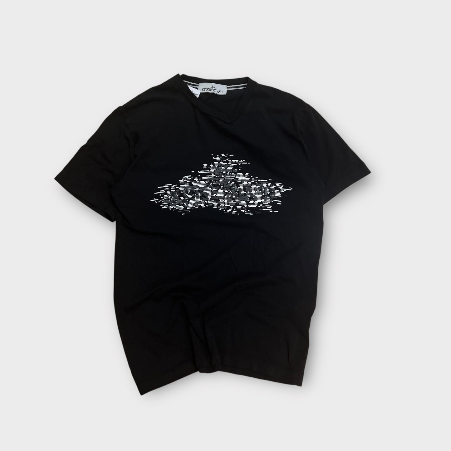 T-Shirt Noir Stone Island - S