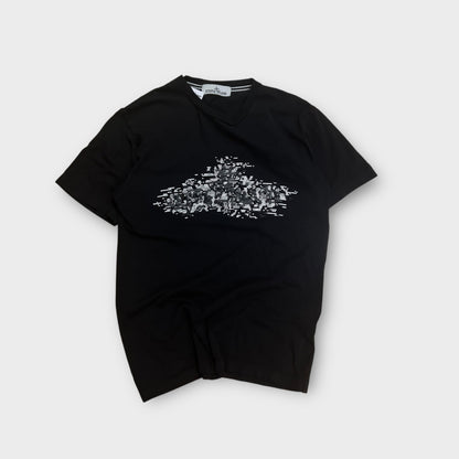 T-Shirt Noir Stone Island - S