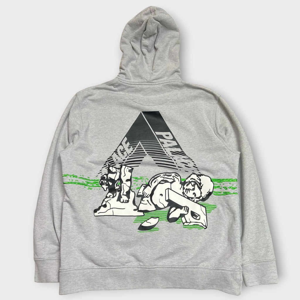 HOODIE PALACE L gris