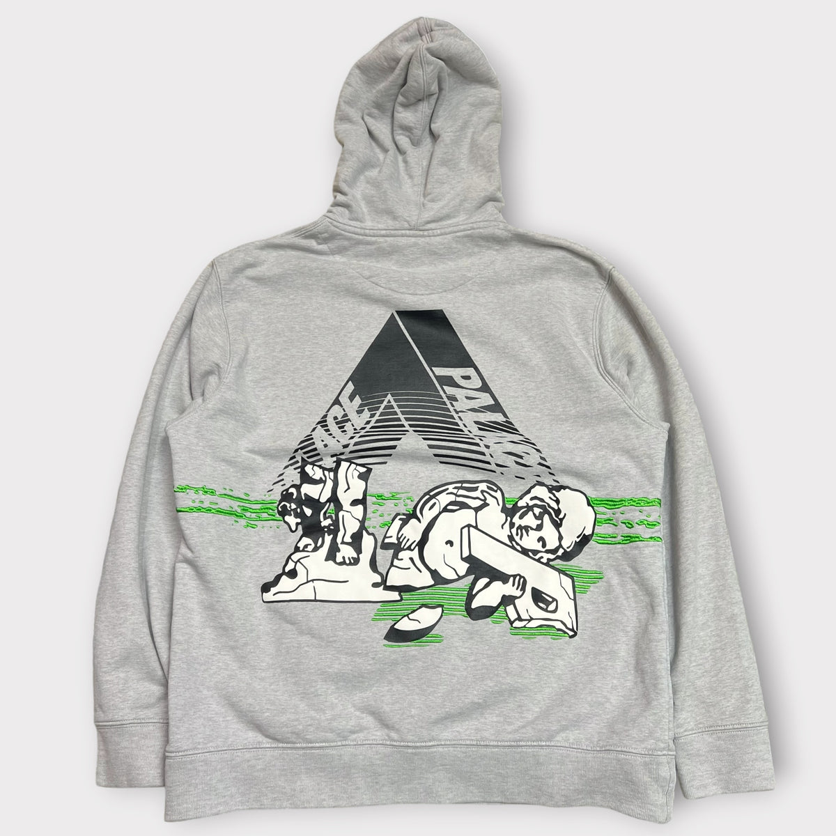 HOODIE PALACE L gris