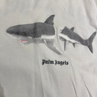 T-Shirt Palm Angels Shark Blanc - L