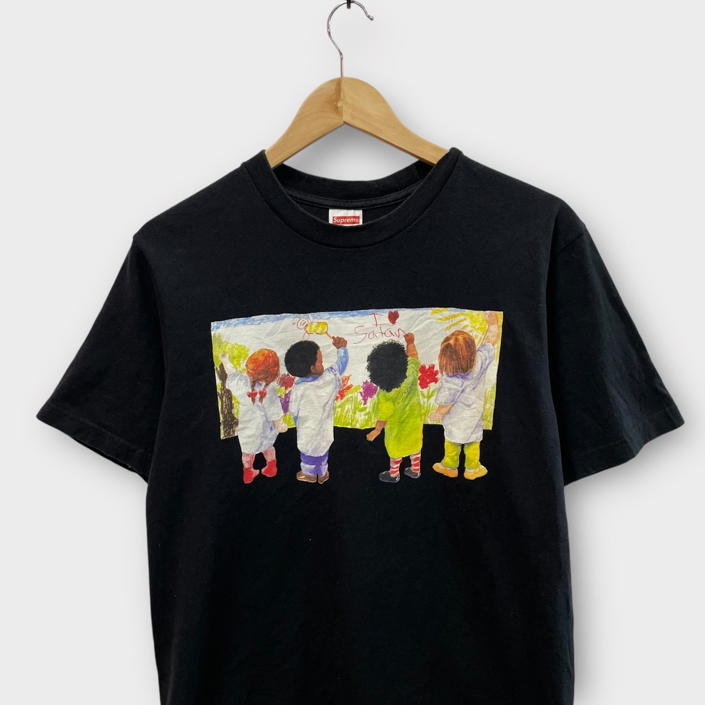 T-shirt Supreme Enfant noir de 2019 - S