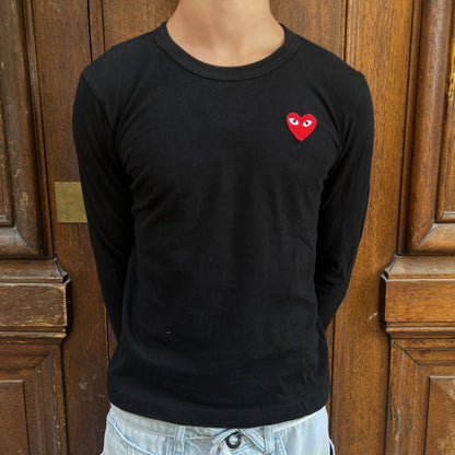 T-shirt Comme Des Garçons Noir - M