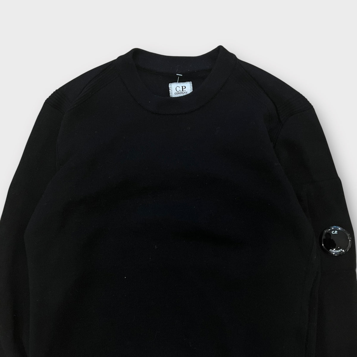 Sweat Cp Company Noir En Laine - S