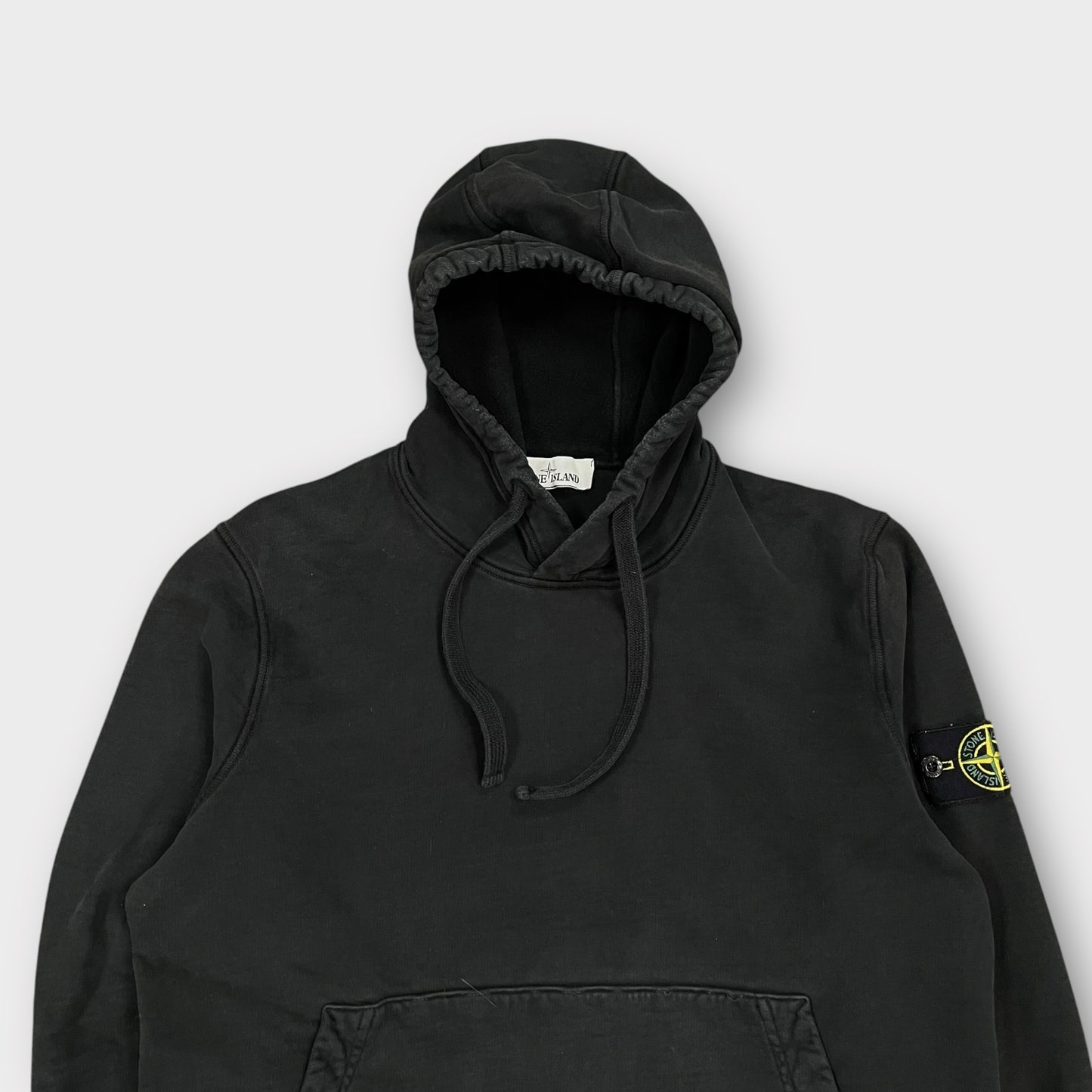 Hoodie Stone Island noir basic - M