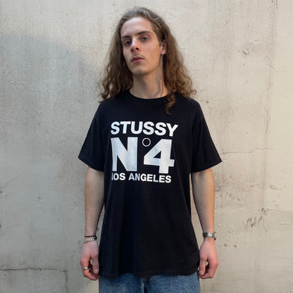 T-shirt Stussy N°4 noir - L