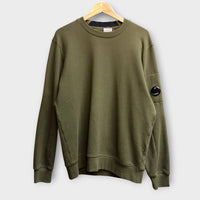 Sweat Cp Company Vert Kaki - XL