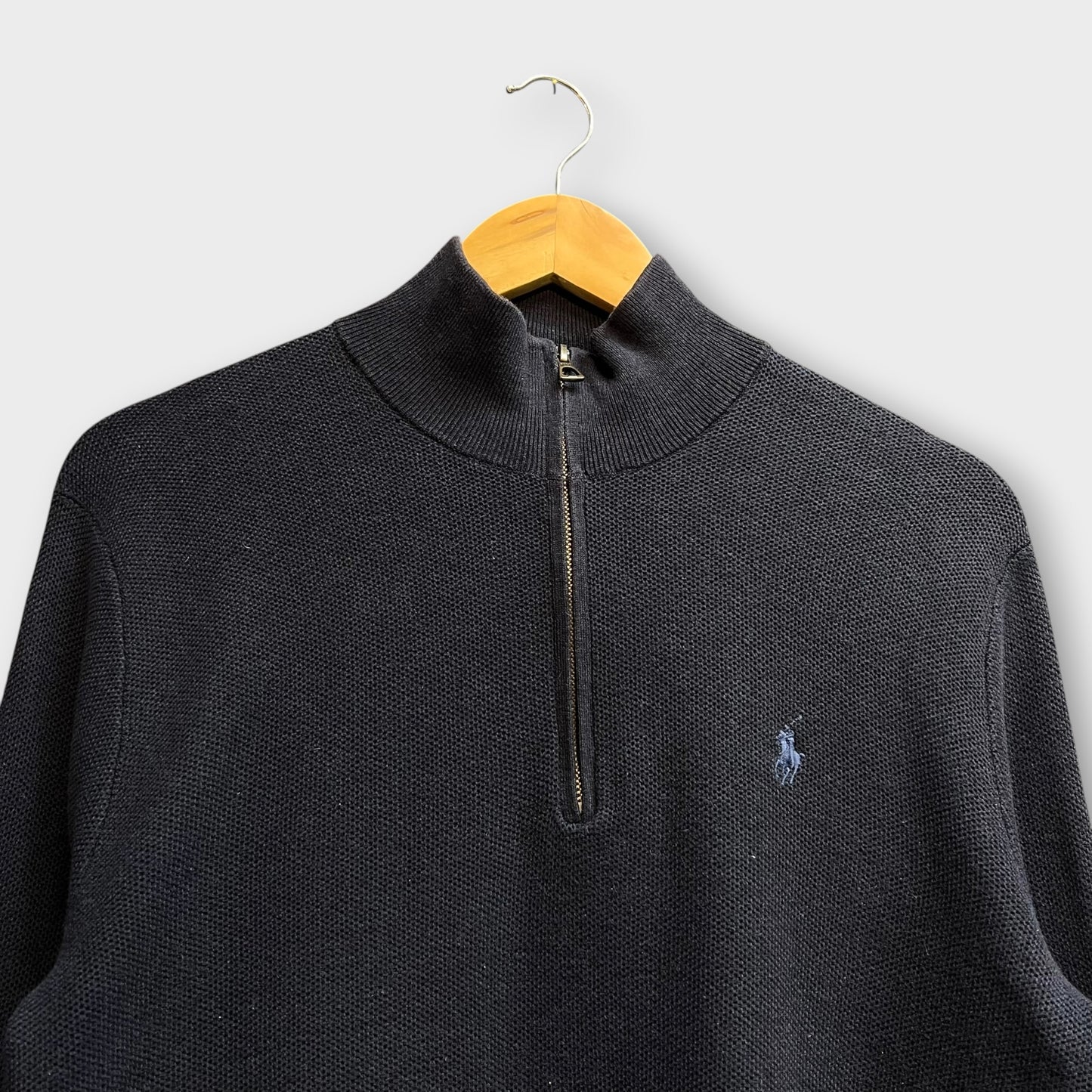 1/4 Zip Ralph Lauren Navy - S