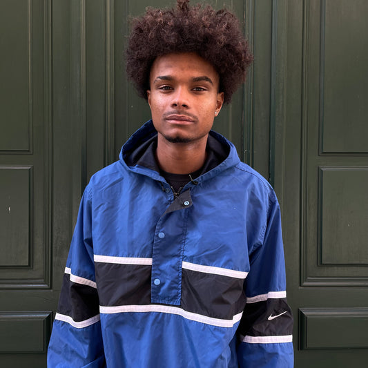 Veste bleu Nike vintage 90's - L