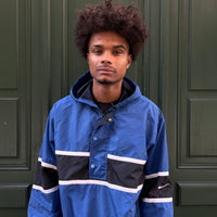 Veste bleu Nike vintage 90's - L