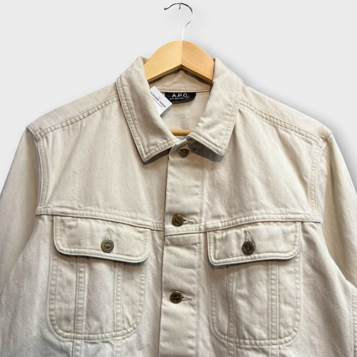 Veste En Jeans APC Beige - M