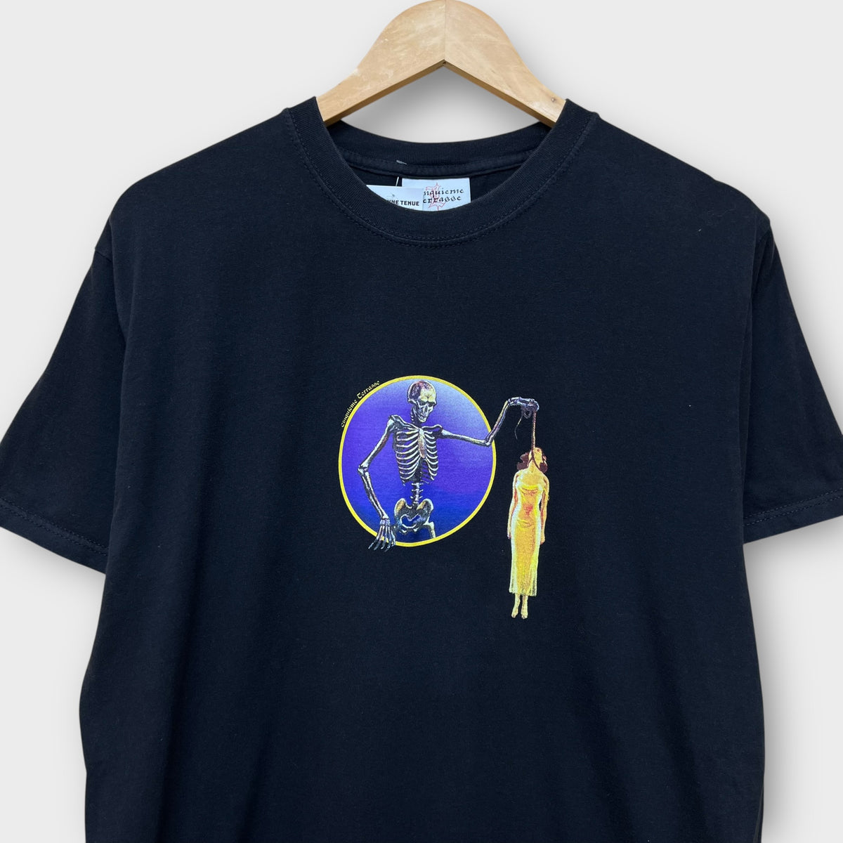 T-Shirt Cinquieme terrasse Noir - L