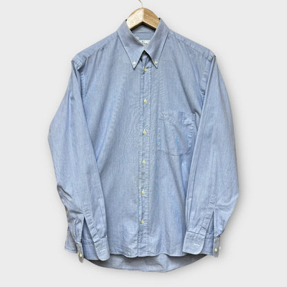 Chemise Deadstock vintage Valentino Made in Italy 90's bleu - XL