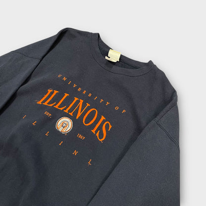 Sweat vintage Lee "University of Illinois" - XL