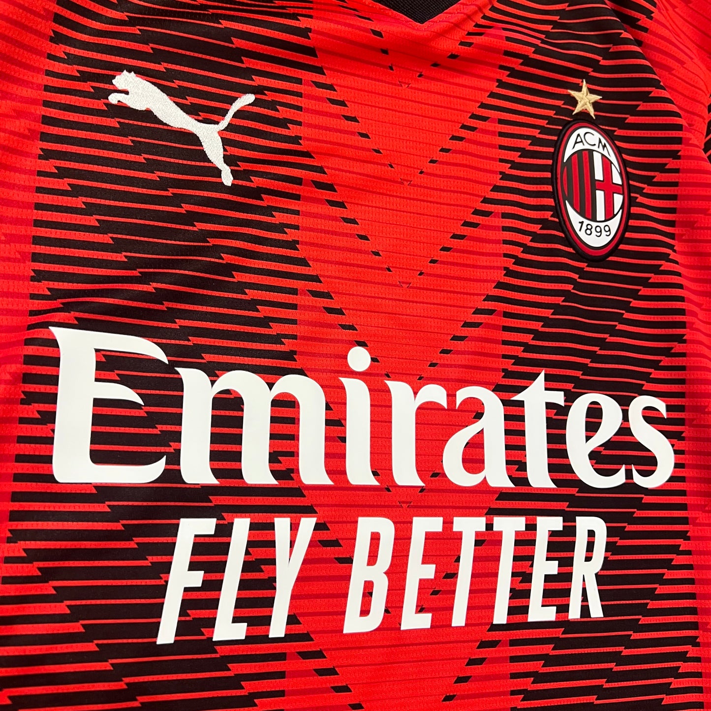 Maillot Puma AC Milan Rouge 2023/24 - L