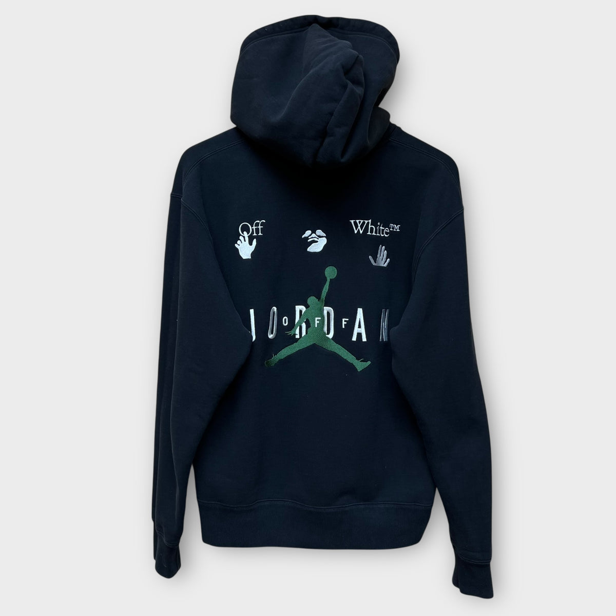 Hoodie Jordan x Off White Noir - S