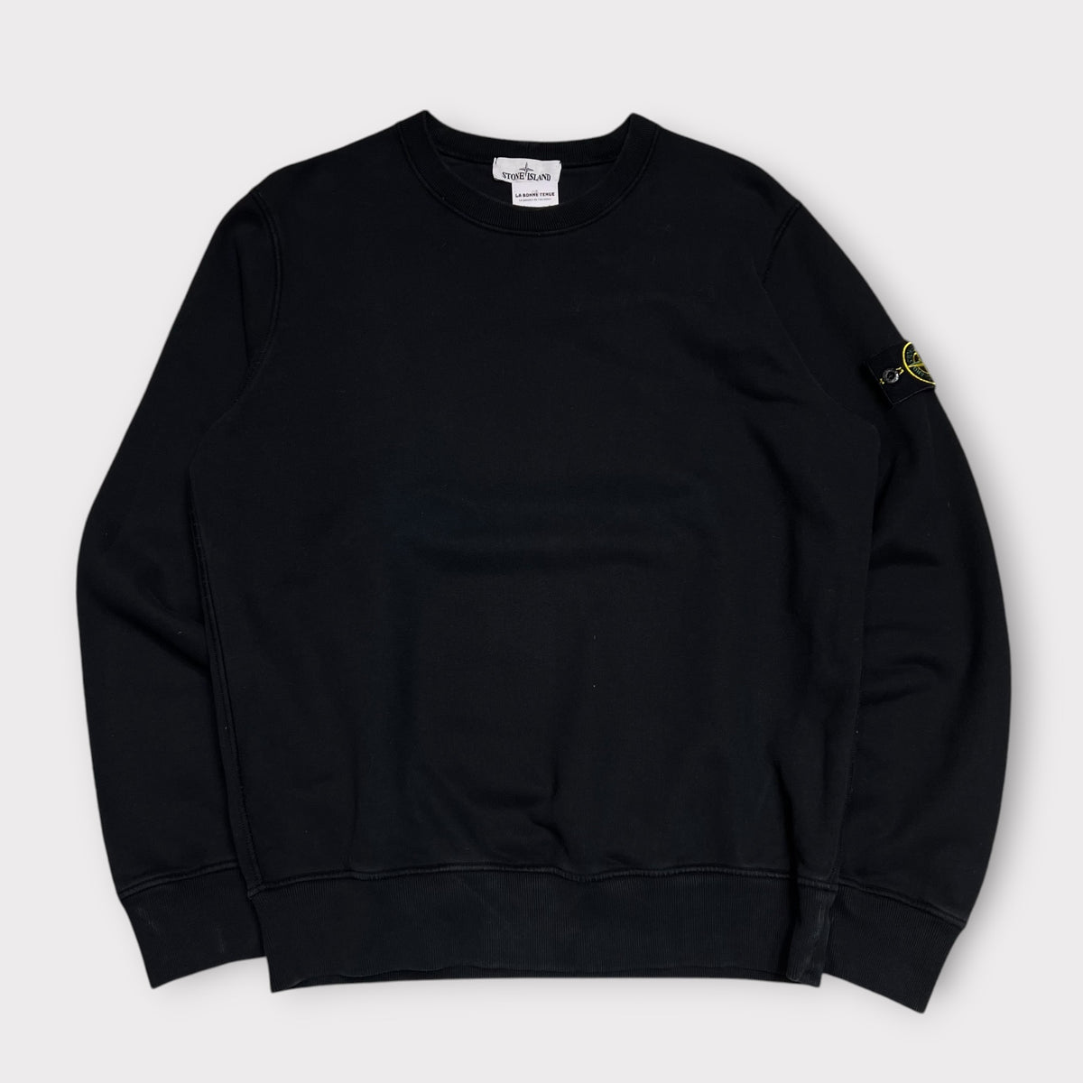 Sweat Stone Island Noir - L